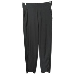 Athleta Brooklyn Ankle‎ Pant Womens 4 Black Mid Rise Athleisure